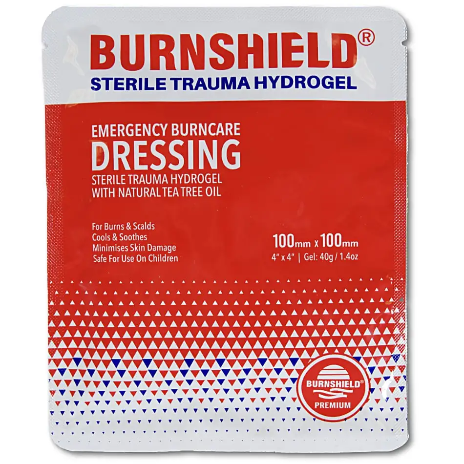 burnshield (hydrogel) kompress 10 x 10 cm